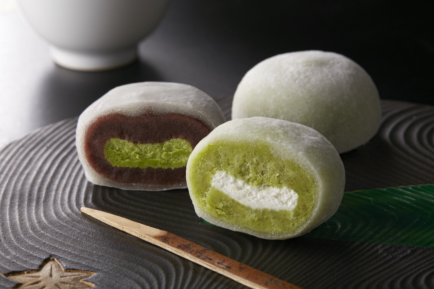 抹茶クリーム大福